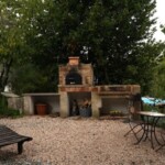 Grillplatz im Garten